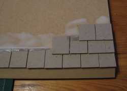Dolls House Roof Tile Application
