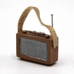 12th Scale Tan Radio