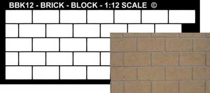 Brick Block Stencil