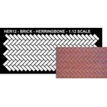 Herringbone Stencil