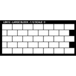 Large Block Stencil
