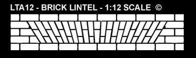Brick Lintel Stencil