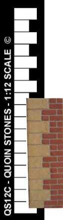 Quoin Stone Stencil 'C'