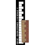 Quoin Stone Stencil 'C'