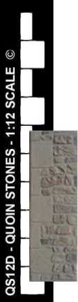 Quoin Stone Stencil 'D'