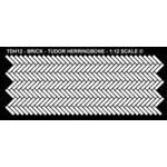 Tudor Herringbone Stencil