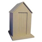 Outside Loo / Tool Shed - 1:12 Scale
