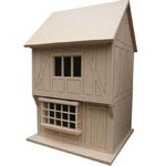 Tudor Shop / House - Unpainted Kit (1:24 scale)