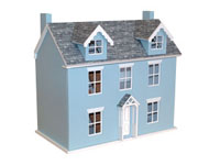 Willow Cottage Unpainted Dolls House Kit (1:24 scale)