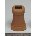Chimney Pots (pair) - Square for 1:12 Scale Dolls House