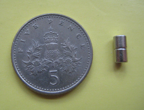 2x Strong Magnets - 3mm dia x 3mm thick