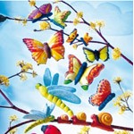 Fimo Moulds - Animals in the Garden (Artist Quality)