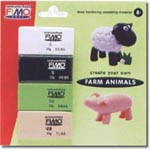 Fimo Step-by-Step Kit - Farm Animals
