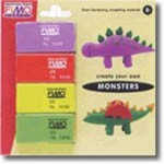 Fimo Step-by-Step Kit - Monsters