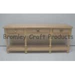 Oak Dolls House Sideboard