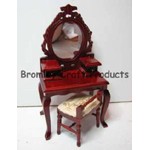 Dolls House Dressing Table with Stool