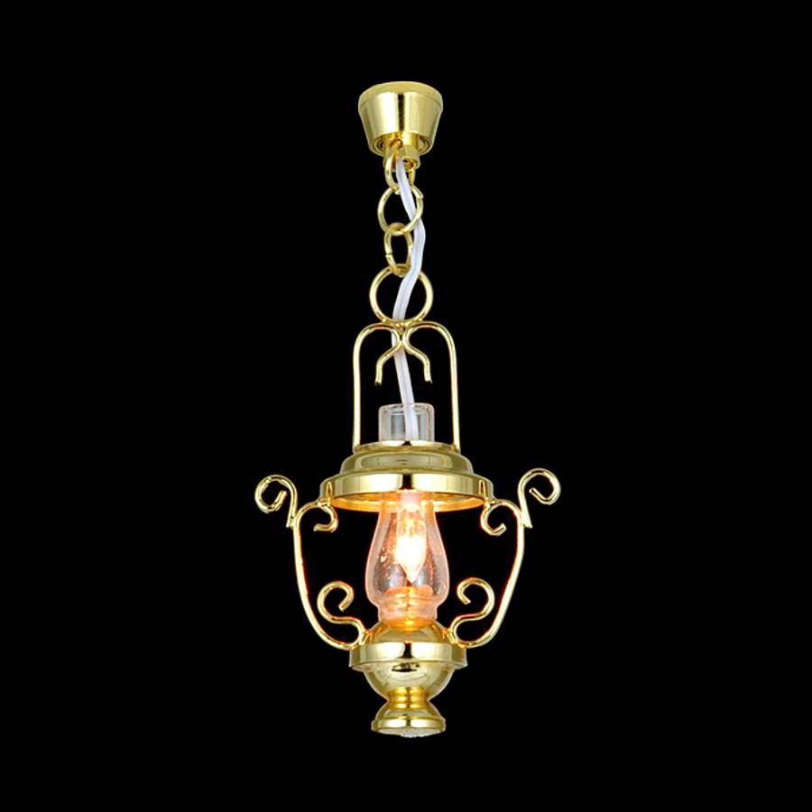 Hanging Chain Lamp with Clear Glass Shade, LT5038