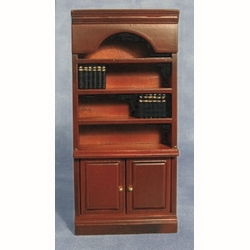 Dolls House Book Display Cabinet