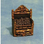 Small Dolls House Fire Grate with Glowing Coals