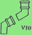 V10 Square Obtuse bend, pair