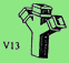 V13 Square Double side branch