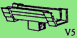 V5 Square Gutter/Downpipe Union