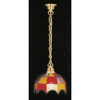 Hanging Tiffany Style Light - 1:24 scale