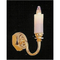Single Candle Wall Light - 1:24 scale