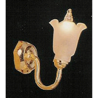 Single Tulip Wall Light - 1:24 scale