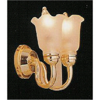 Double Tulip Wall Light - 1:24 scale