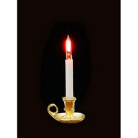 Wee Willy Candle Lamp - Pewter