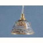 Tiffany Style Dollshouse Light with Dragonfly Design