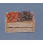 Crate of Strawberries and Blueberries