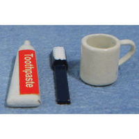 12th Scale Toothpaste, Toothbrush Set