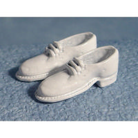Dolls House 12th Scale White Shoes