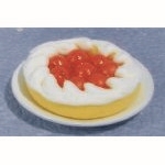 Miniature Cherry Fruit Tart