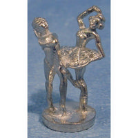 Dancing Pewter Figurines