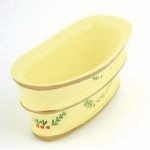 Painted Hip Bath for Dolls House