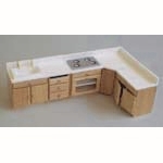 5 Piece Dolls House Kitchen Set