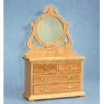 Dolls House Pine Dressing Table