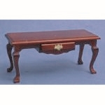 Dolls House Mahogany Hall Table