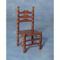 Ladder Back Dolls House Chairs x6