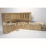 Deluxe Dolls House Kitchen Set