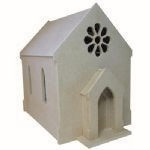 Chapel Dolls House Unpainted Ex-Display