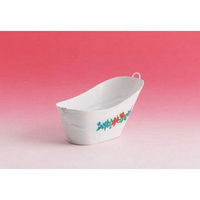 Painted Metal Bath for Dolls House
