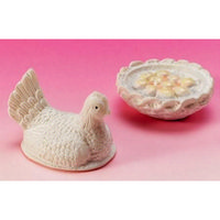 Chicken On Nest Egg Holder