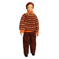 Doll Dressed with Modern Sweater