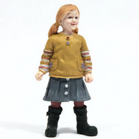 Resin Little Girl Figure