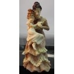 Dolls House Resin Woman & Child