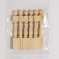 Newel Posts x6 - 1:24 scale